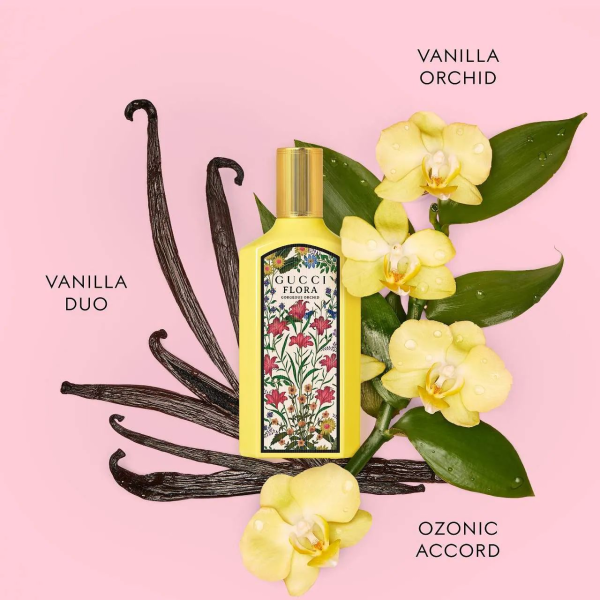 Mini Flora Eau de Parfum Perfume Gucci - Imagen 2