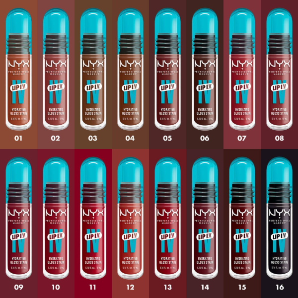 LIP I.V. TINTE LABIAL HIDRATANTE EFECTO GLOSS - NYX - Imagen 6