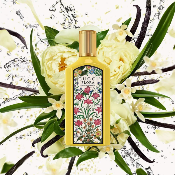 Mini Flora Eau de Parfum Perfume Gucci - Imagen 3
